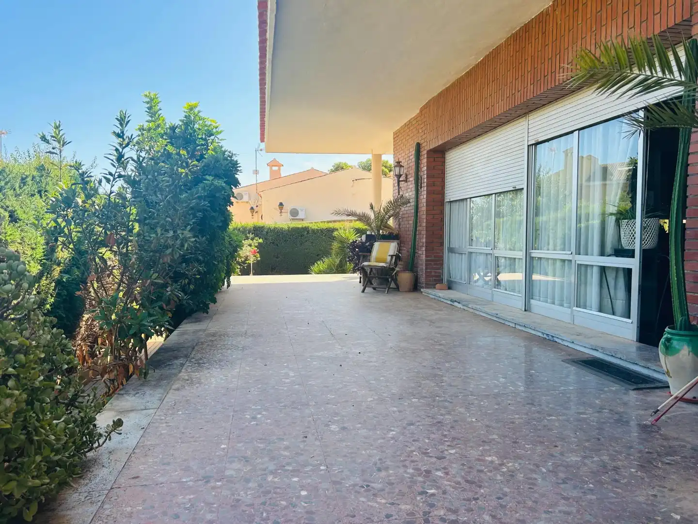 Vista exterior de Casa o chalet en venta en Cartagena con Aire acondicionado, Jardín privado y Terraza