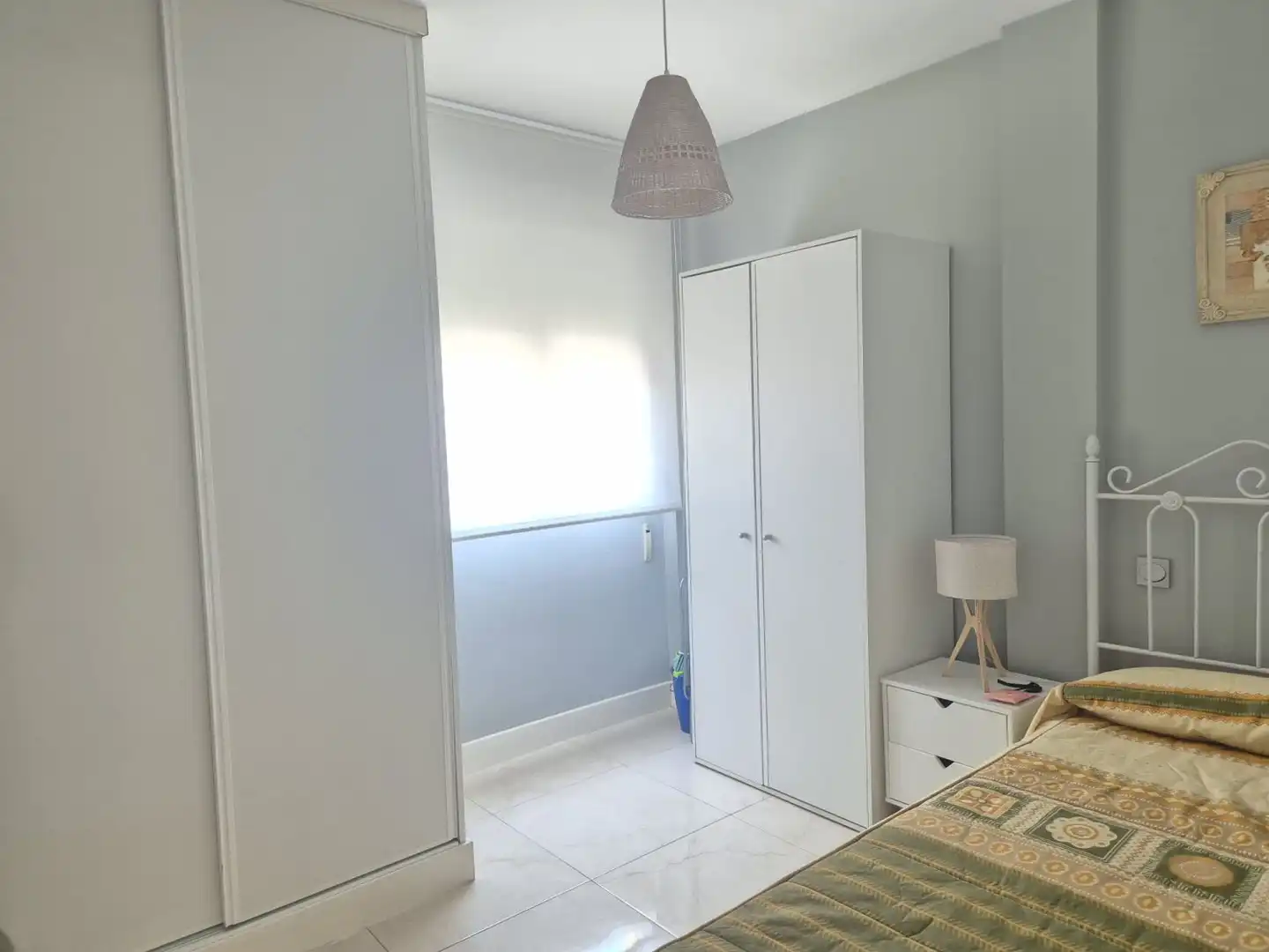 Schlafzimmer von Wohnungen zur Miete in Badajoz mit Klimaanlage, Heizung und Möbliert