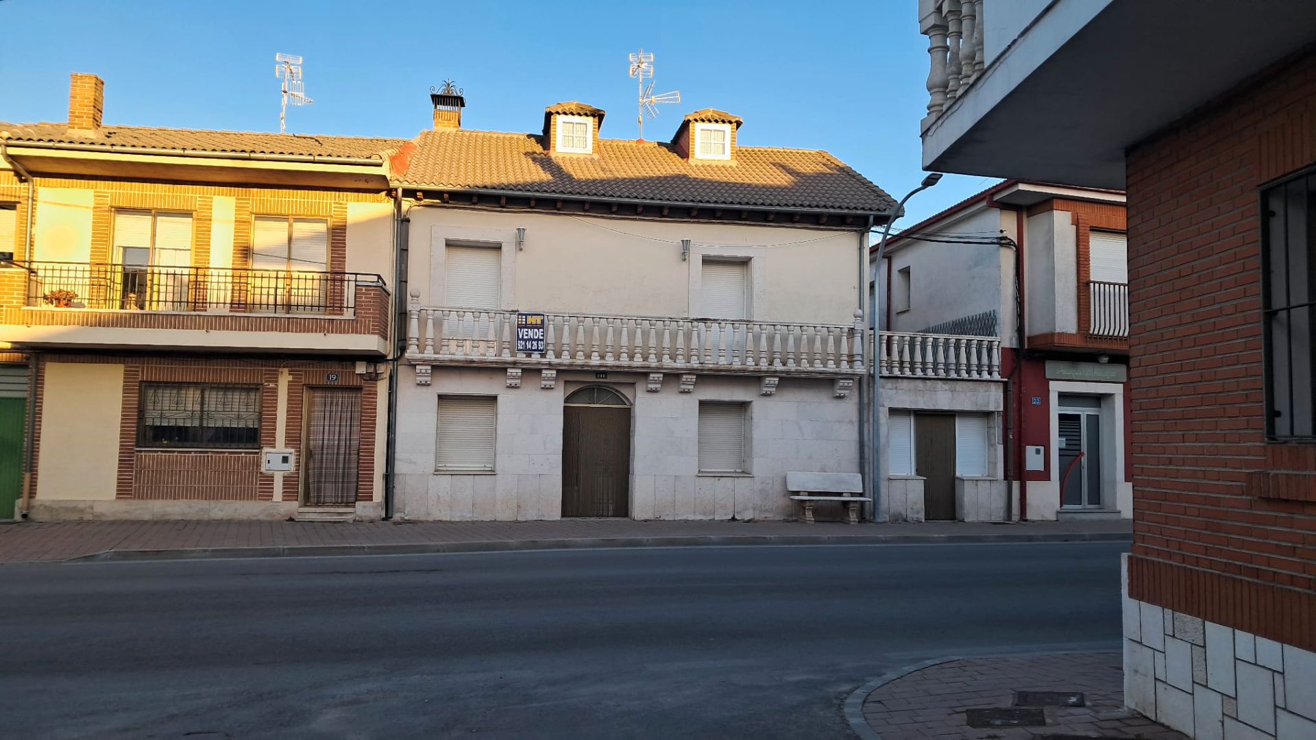 Exterior view of House or chalet for sale in Sanchonuño  with Heating, Furnished and Balcony