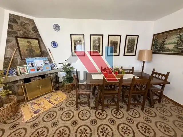 Menjador de Casa o xalet en venda en Villamiel de Toledo amb Aire condicionat, Terrassa i Piscina