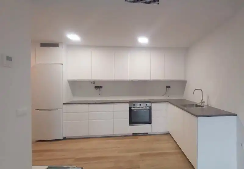 Cocina de Piso de alquiler en Madrid con Aire acondicionado