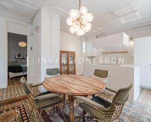 Dining room of Flat to rent in  Barcelona Capital  with Air Conditioner, Heating and Terrace