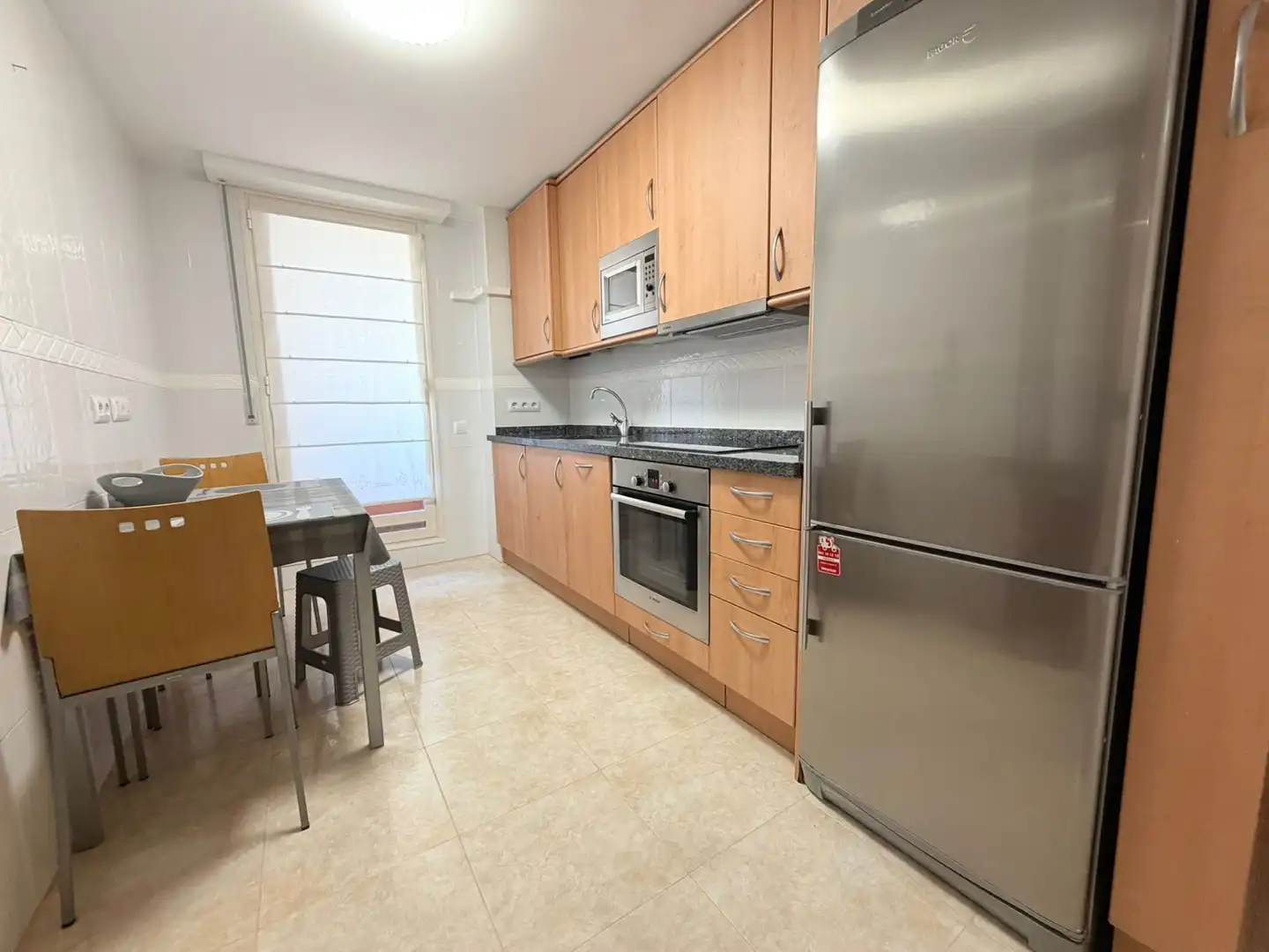 Cuina de Apartament en venda en Lardero amb Calefacció, Terrassa i Traster