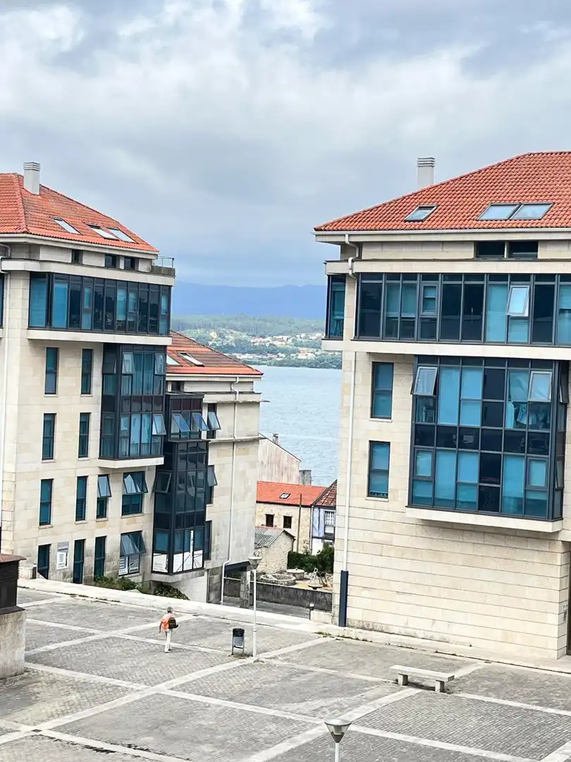 Vista exterior de Apartamento en venta en Rianxo con Calefacción, Trastero y Amueblado