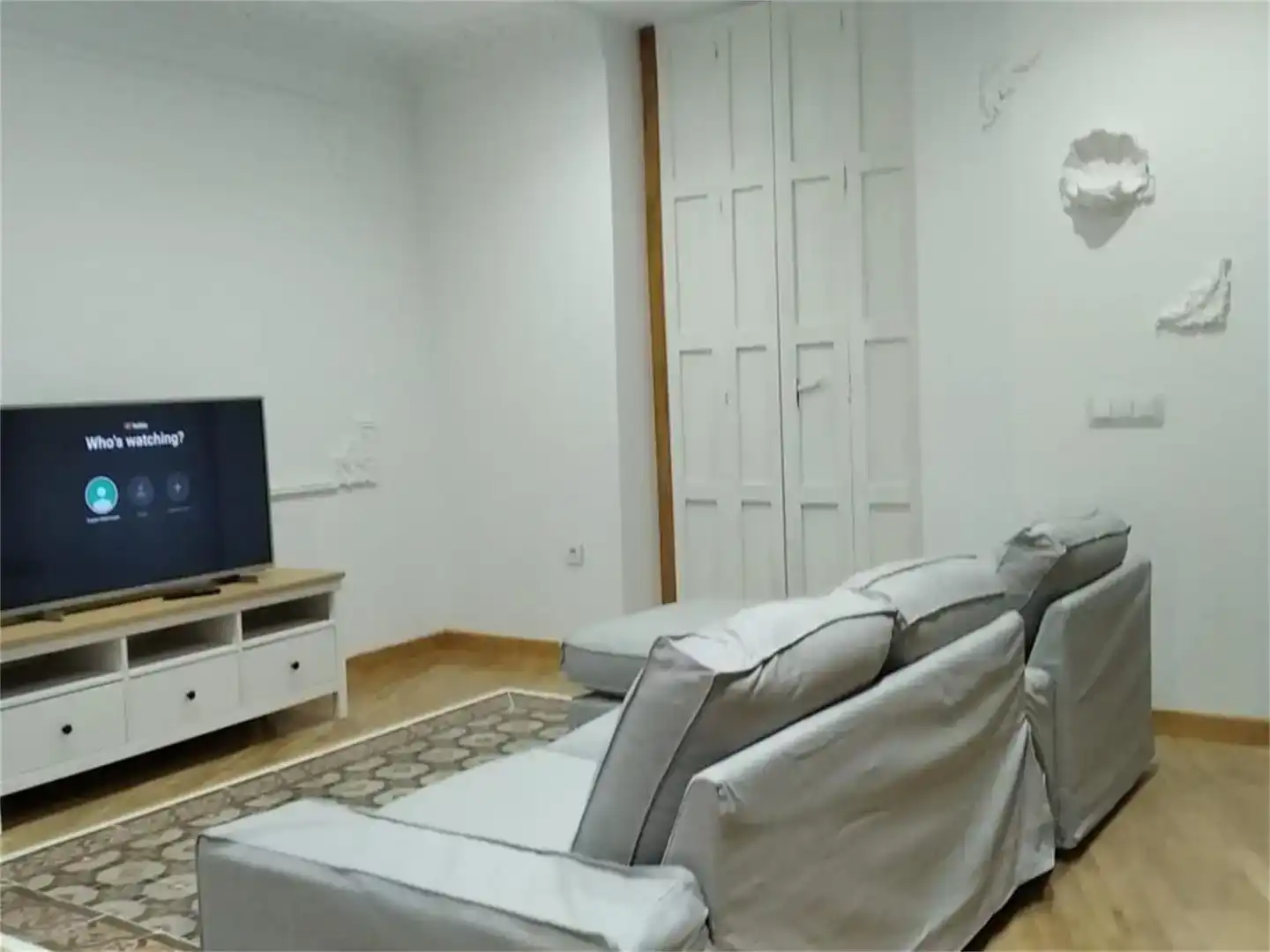 Wohnzimmer von Wohnungen zur Miete in Cartagena mit Klimaanlage und Balkon