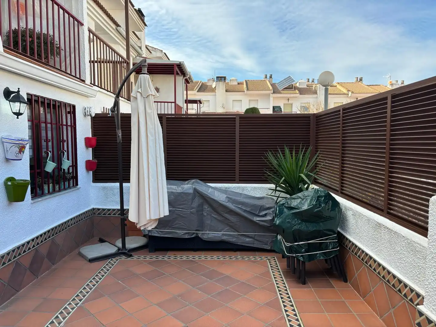 Terrace of Detached homes for sale in Almodóvar del Campo  with Air Conditioner, Heating and Terrace