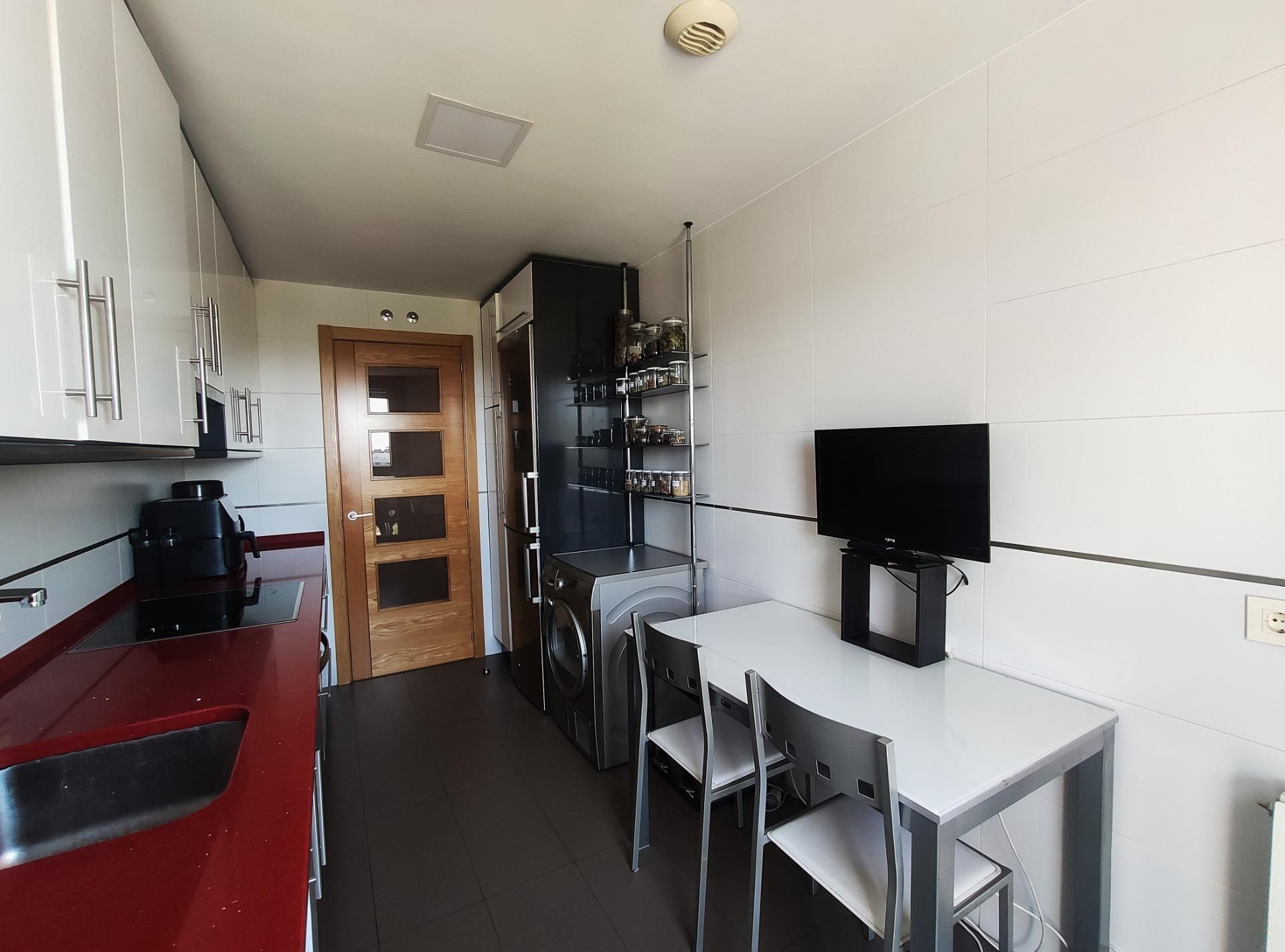 Kitchen of Flat for sale in Burgos Capital  with Heating, Storage room and Balcony