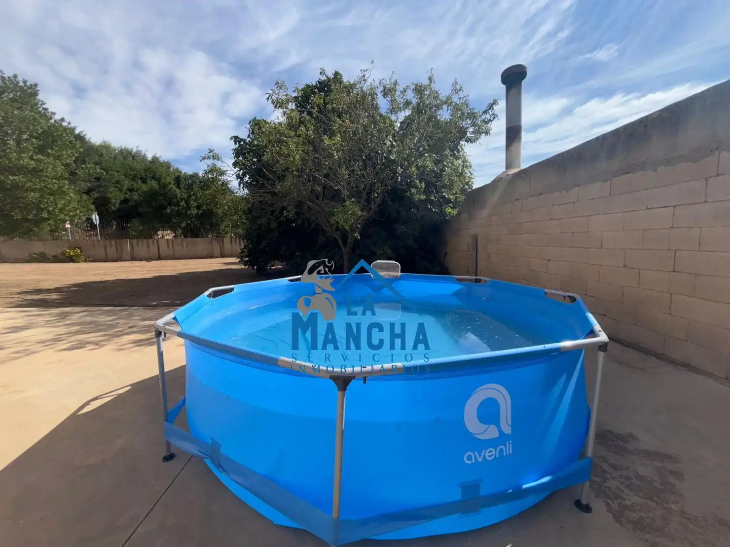Piscina de Casa o chalet en venta en Hoya-Gonzalo con Calefacción, Jardín privado y Amueblado