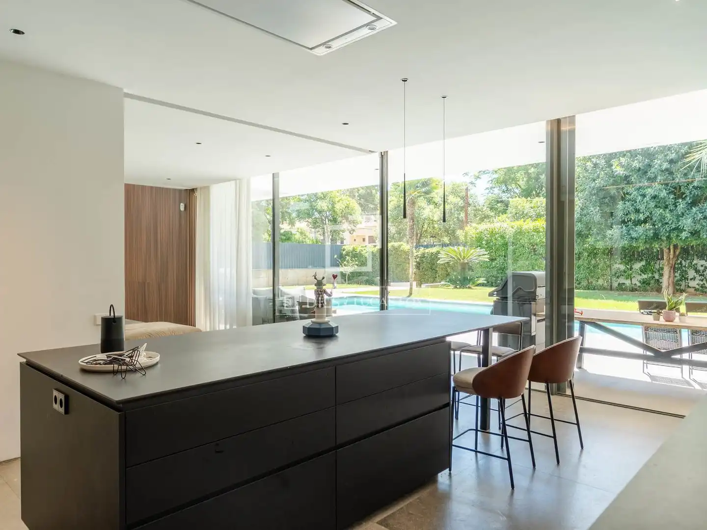Cocina de Casa o chalet en venta en Godella con Aire acondicionado, Calefacción y Jardín privado