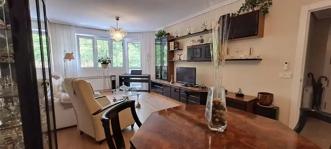 Sala d'estar de Pis en venda en Vitoria - Gasteiz amb Calefacció, Terrassa i Traster