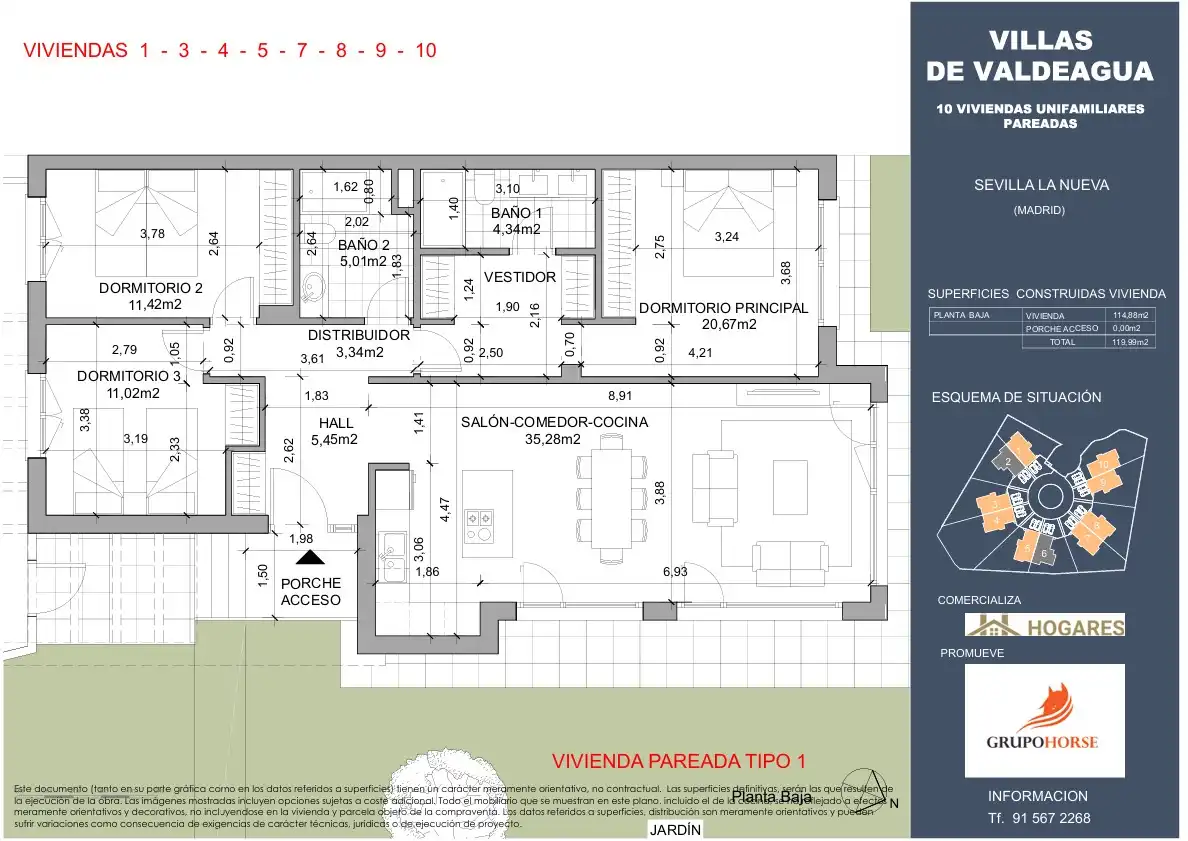 Casa o xalet en venda en Sevilla la Nueva amb Jardí privat