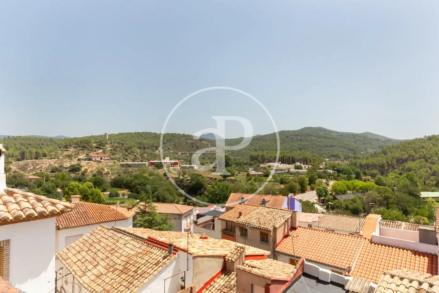 Vista exterior de Casa adosada en venda en Gaibiel amb Terrassa, Traster i Balcó