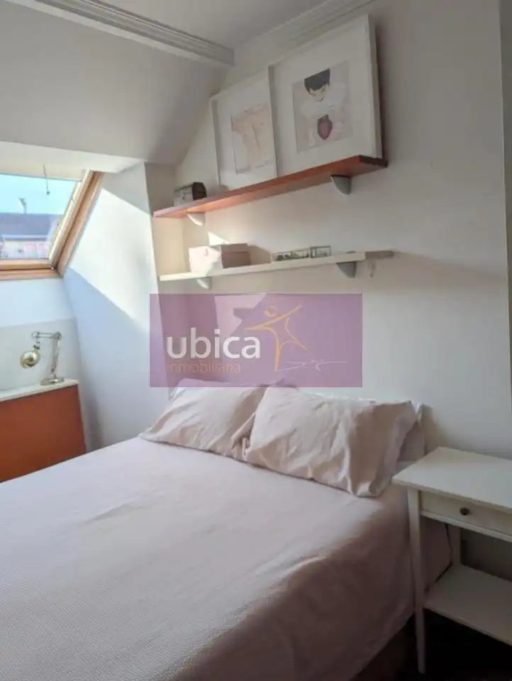 Bedroom of Attic for sale in Vigo   with Heating, Parquet flooring and Terrace