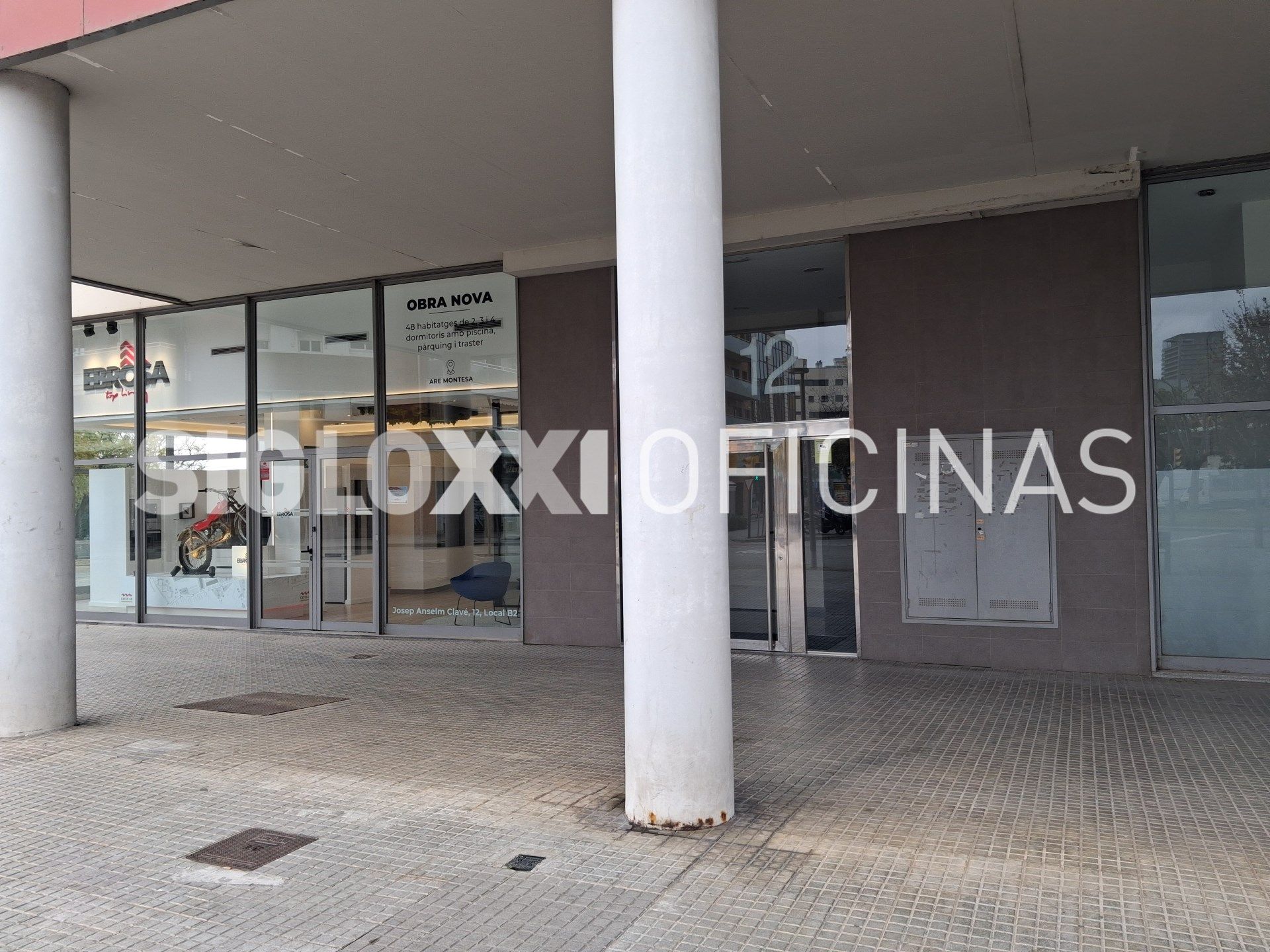 Vista exterior de Oficina de alquiler en Esplugues de Llobregat con Aire acondicionado y Calefacción