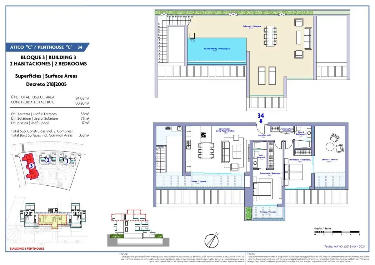 Apartment mit Pool zum Verkauf in Costa Natura, imagen 11