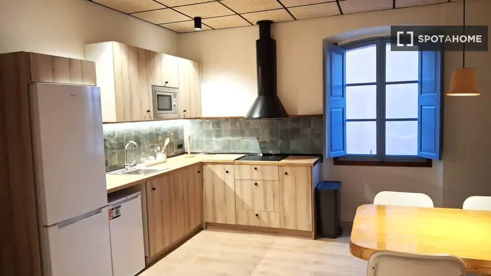 Cocina de Piso para compartir en  Palma de Mallorca con Aire acondicionado, Calefacción y Amueblado