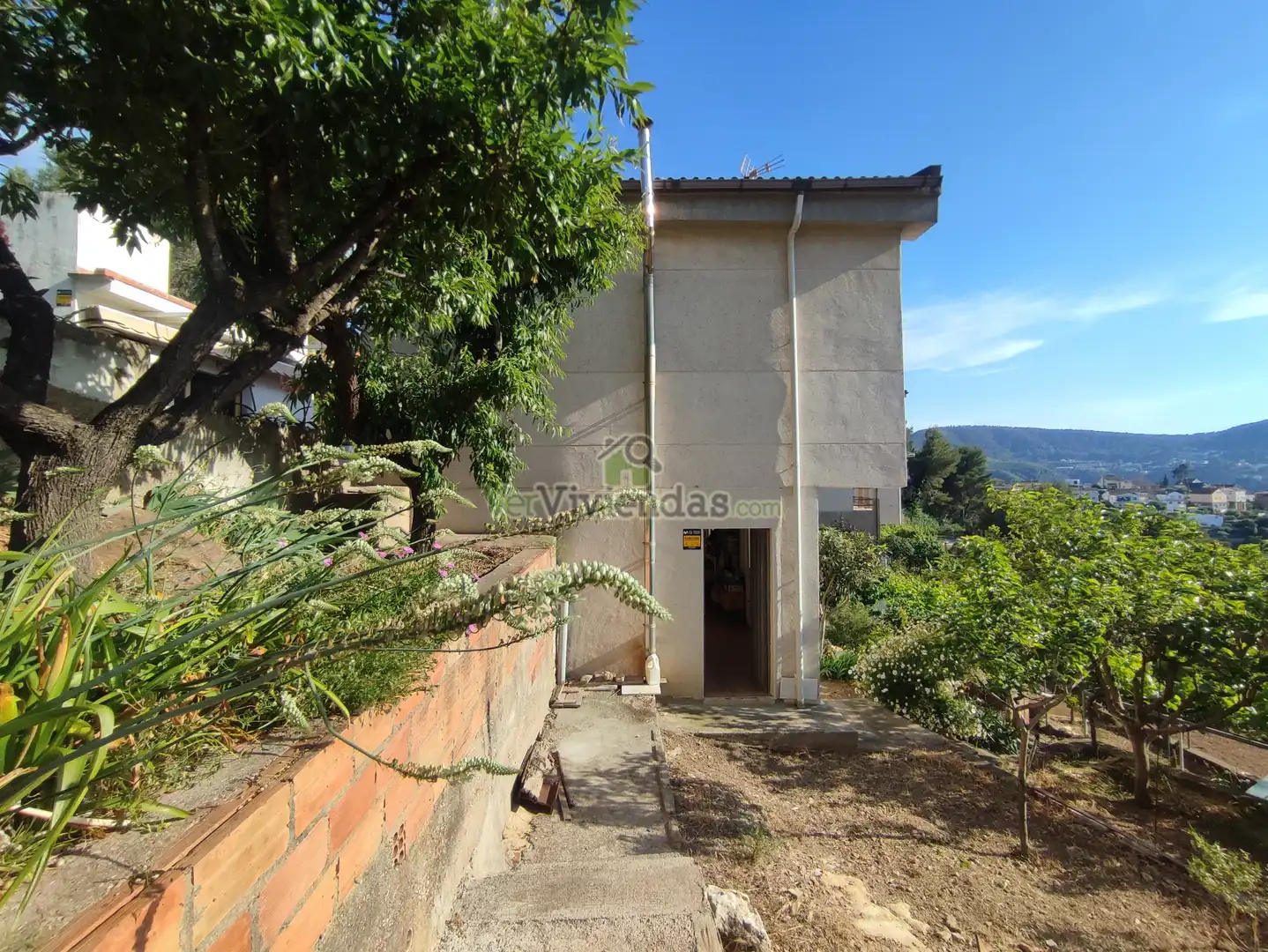 Vista exterior de Casa o chalet en venta en Vallirana con Aire acondicionado, Calefacción y Jardín privado