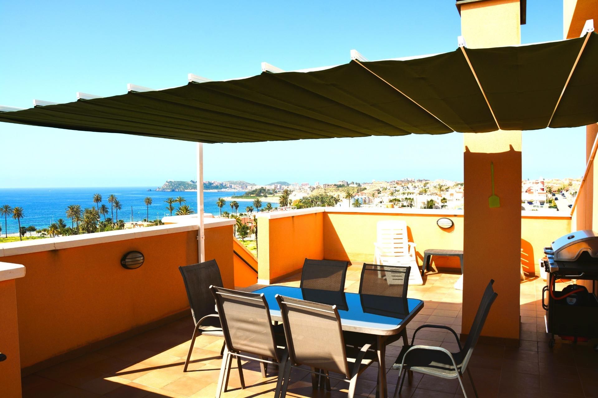 Terrace of Attic for sale in Mazarrón  with Air Conditioner, Private garden and Terrace