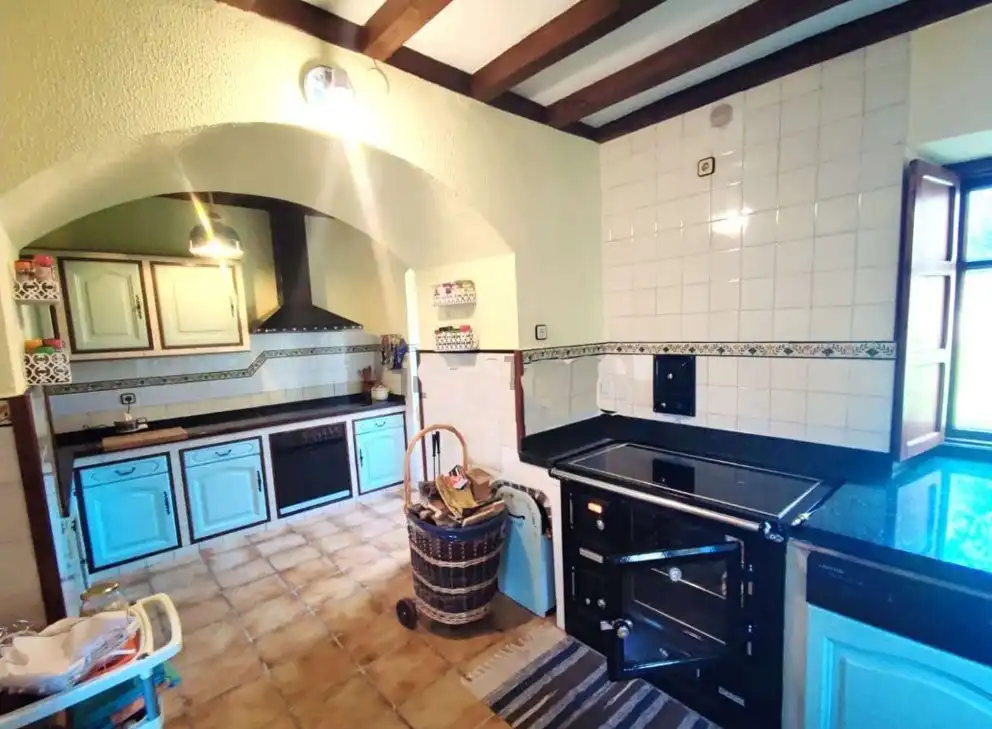 Cocina de Casa o chalet en venta en El Franco 