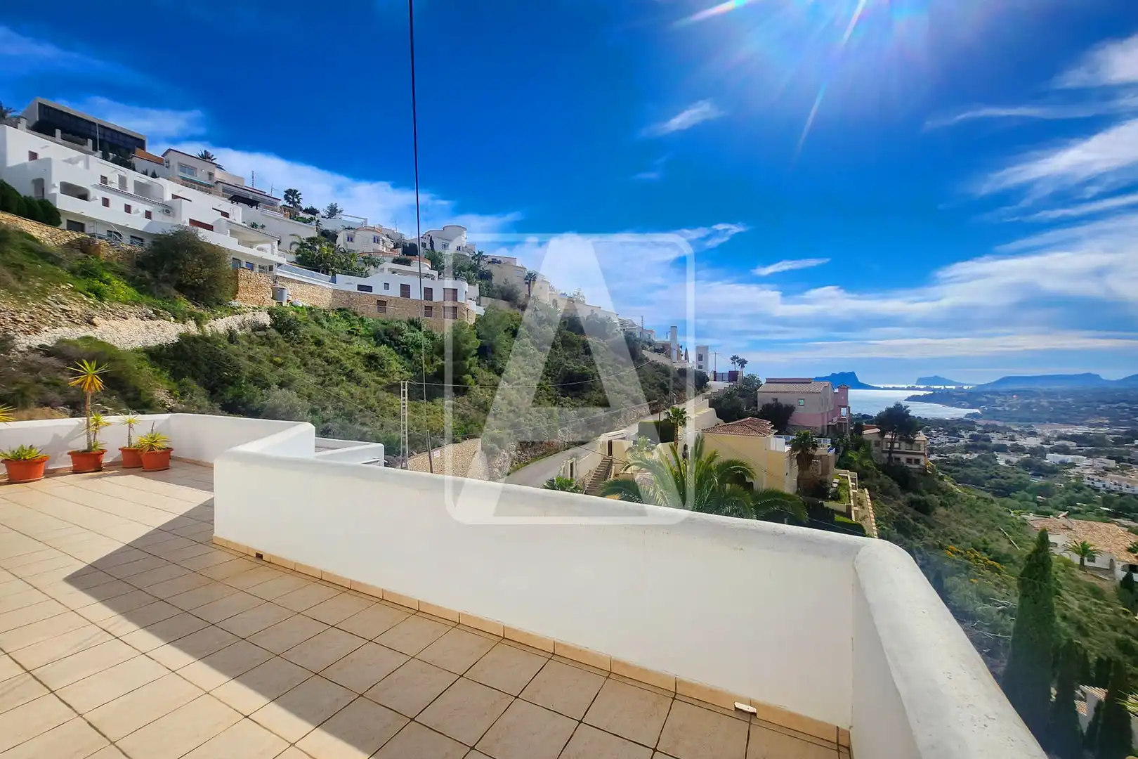 Terrace of Houses for sale in Moraira  with Air Conditioner, Heating and Private garden