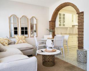 Living room of Apartment to rent in Mijas  with Air Conditioner, Heating and Furnished