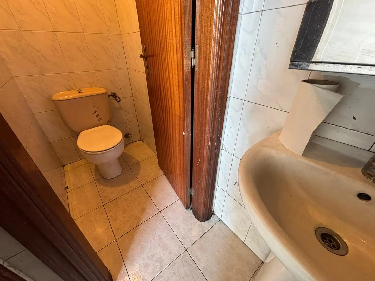 Baño de Nave industrial de alquiler en Leganés