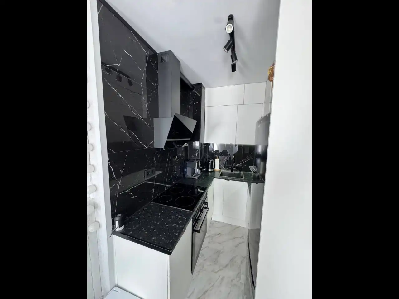 Cocina de Apartamento en venta en Torrevieja con Aire acondicionado, Calefacción y Terraza