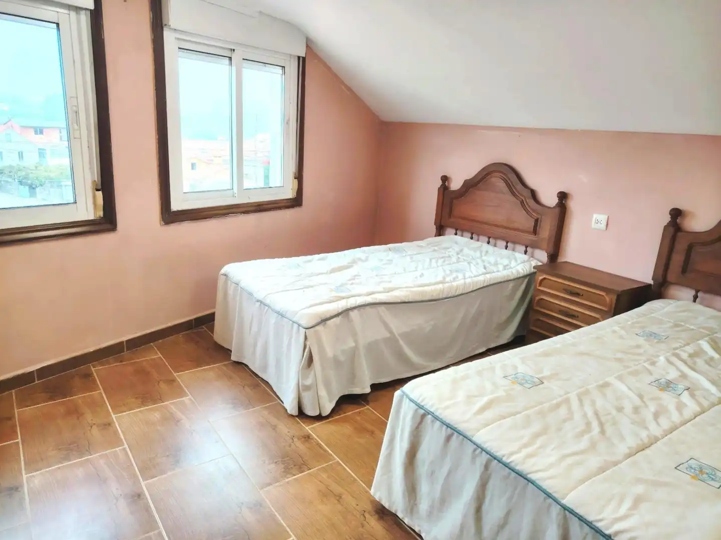 Habitación de Casa adosada en venta en Baiona con Calefacción