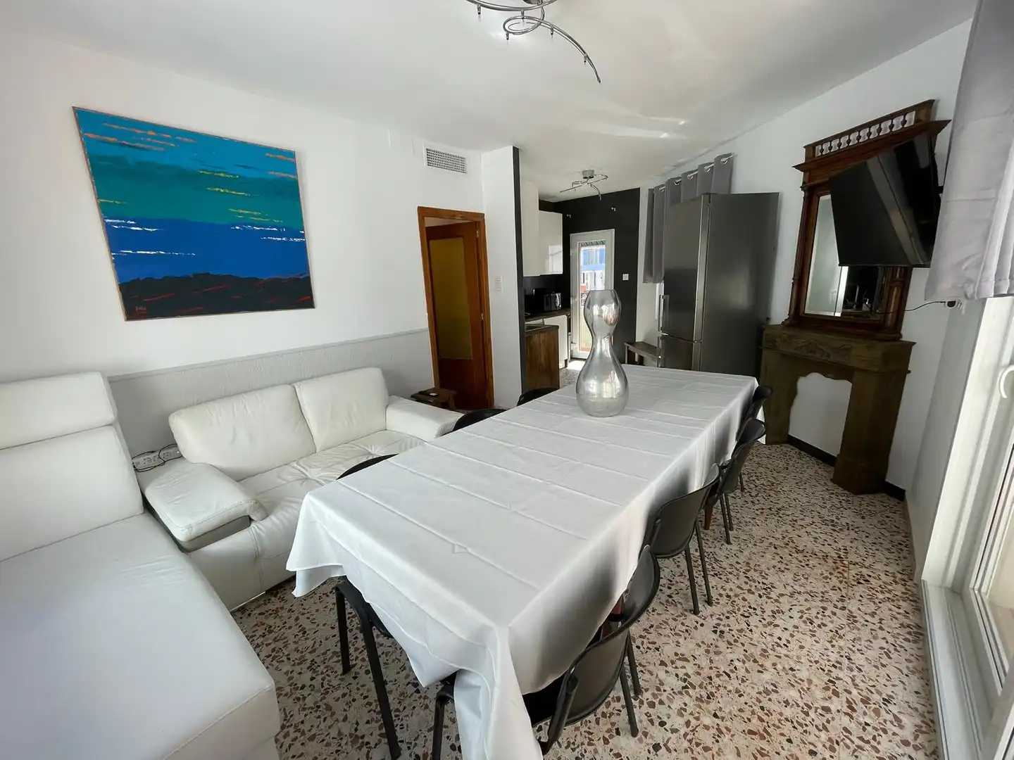 Dining room of Flat for rent in San Pedro del Pinatar  with Air Conditioner, Heating and Furnished