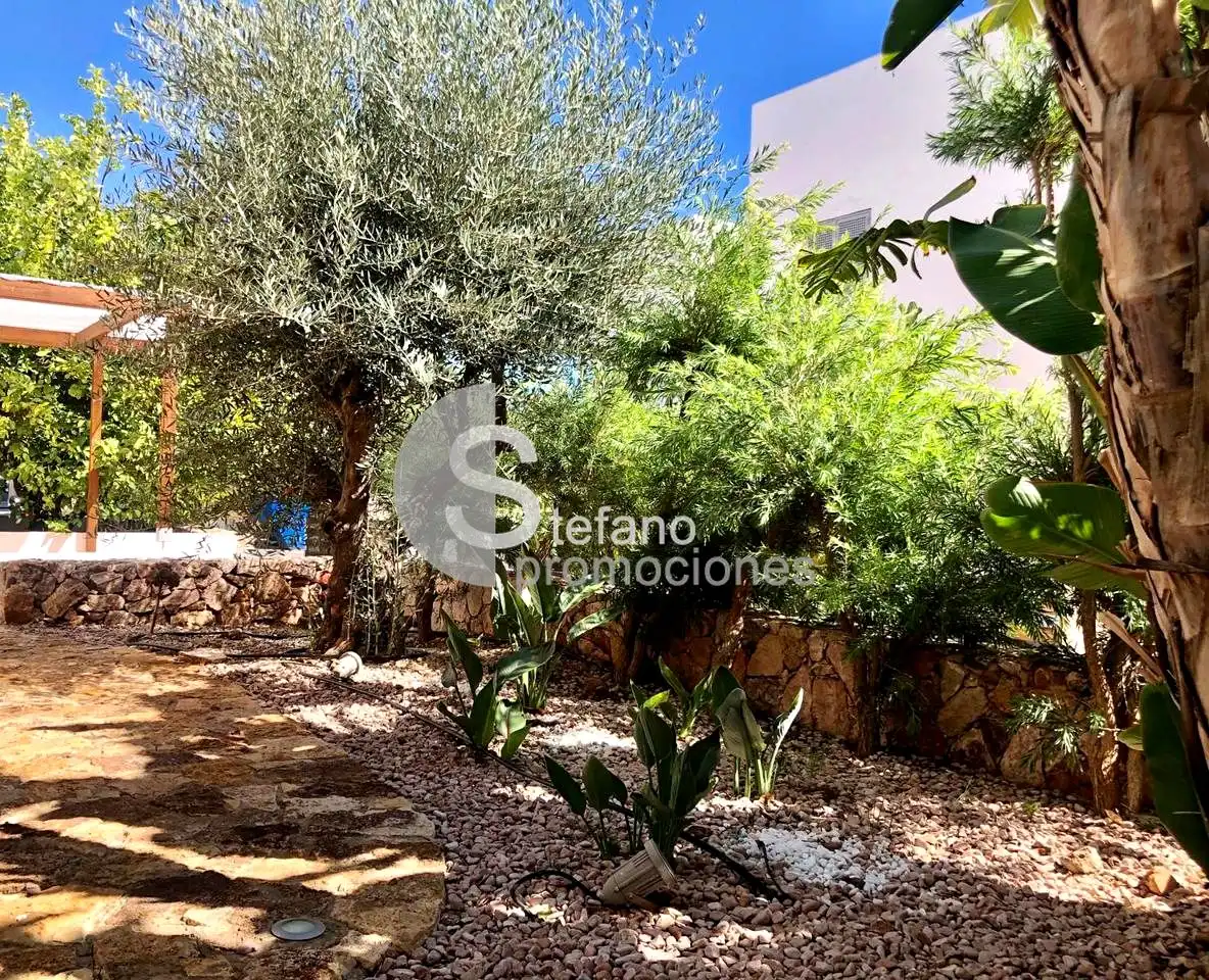 Garden of Detached homes for rent in Níjar  with Air Conditioner, Heating and Private garden
