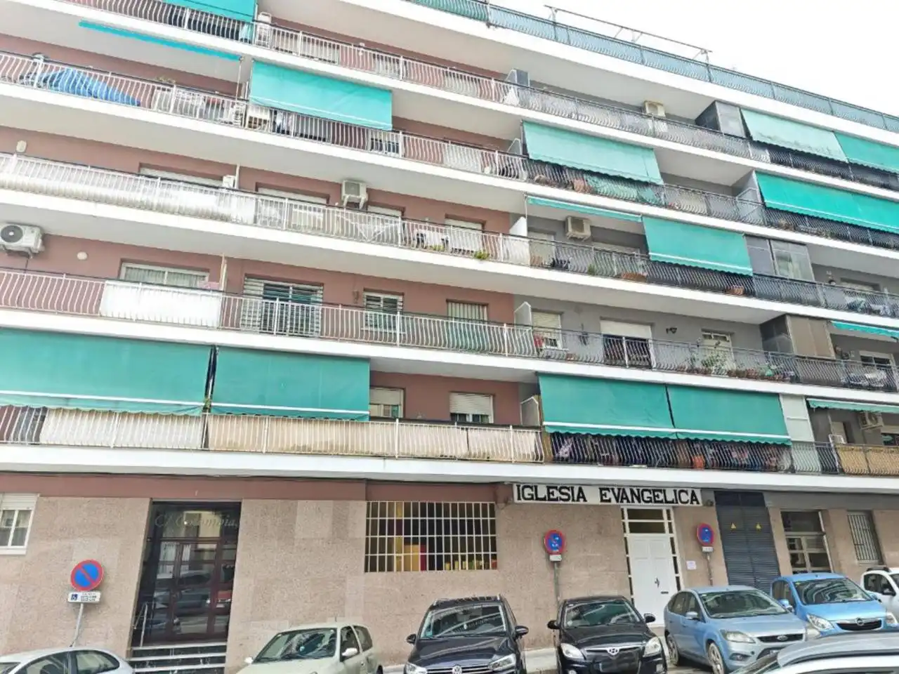Vista exterior de Piso en venta en Granollers con Balcón