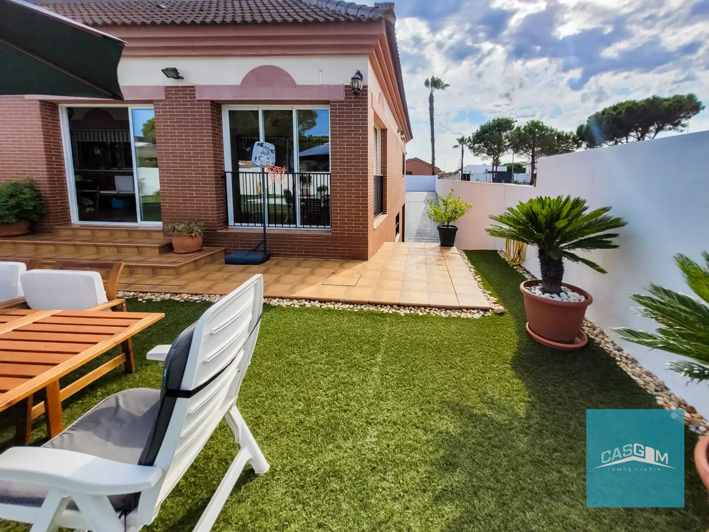 Terrace of Houses for sale in Aljaraque  with Air Conditioner, Heating and Private garden