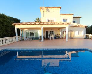 Swimming pool of House or chalet for sale in Calpe / Calp  with Air Conditioner, Heating and Private garden