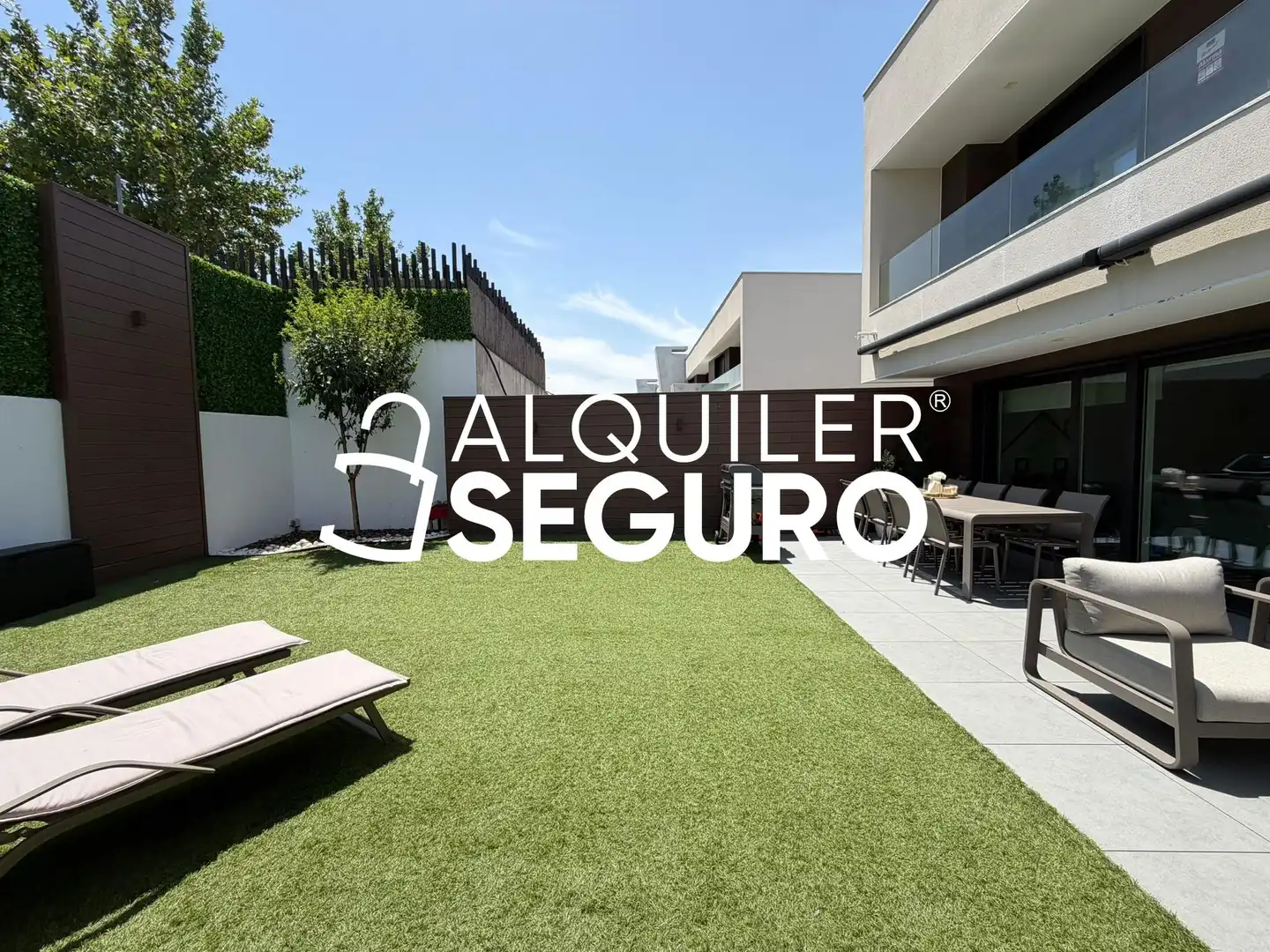 Jardín de Casa o chalet de alquiler en Boadilla del Monte con Aire acondicionado, Calefacción y Terraza