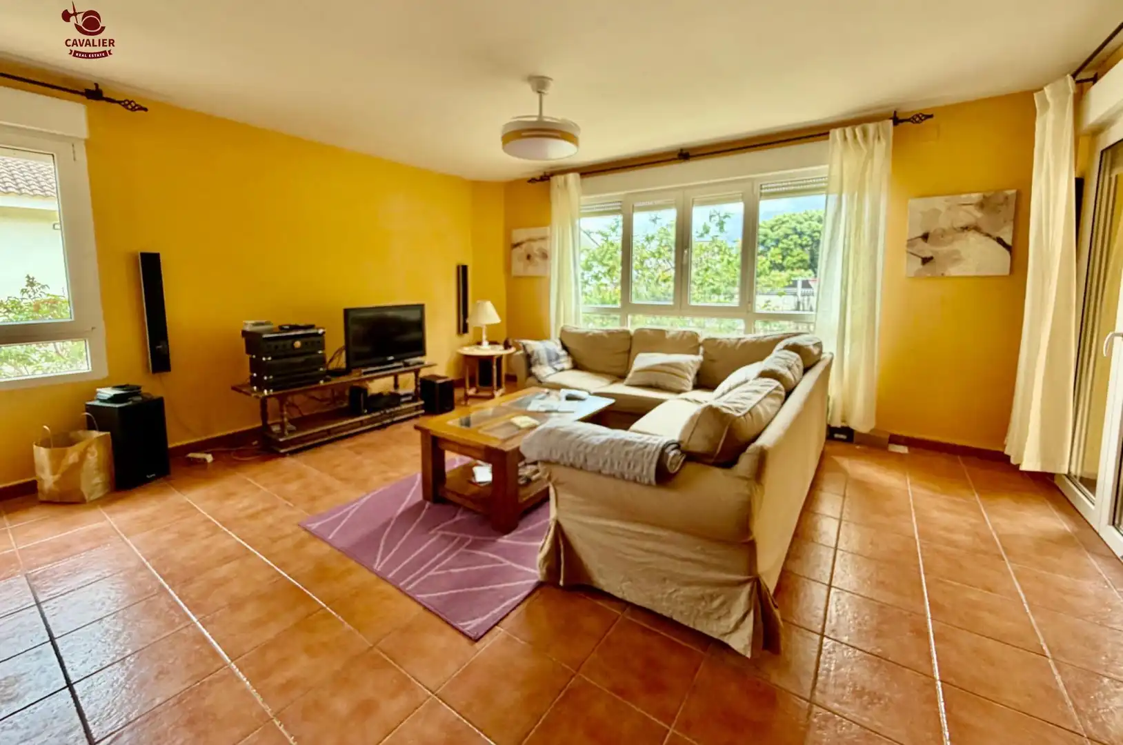 Sala de estar de Casa o chalet en venta en Guadarrama con Calefacción, Jardín privado y Terraza