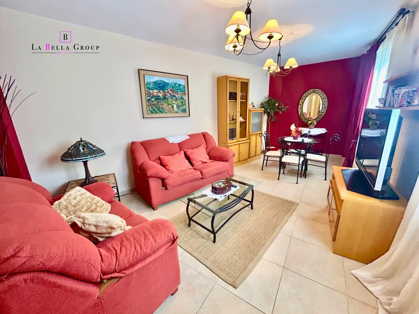 Sala de estar de Casa o chalet en venta en Oña con Calefacción, Jardín privado y Amueblado