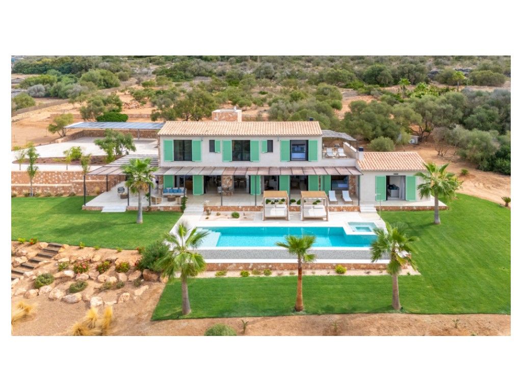 Jardí de Finca rústica de lloguer en Campos amb Aire condicionat, Jardí privat i Terrassa