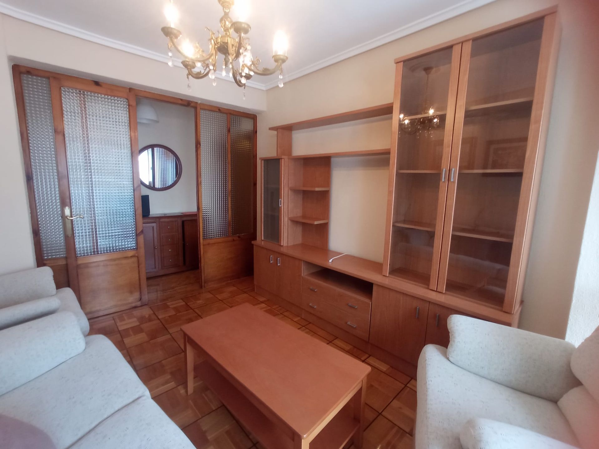 Living room of Flat for sale in Cudillero  with Furnished and Alarm