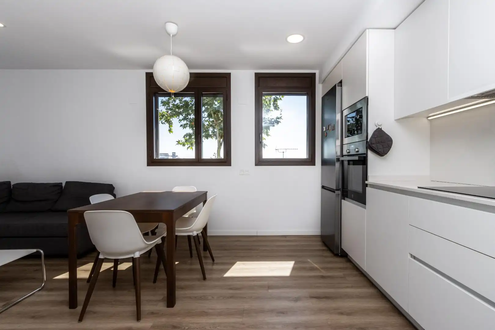 Kitchen of Flat for sale in Sabadell  with Heating, Terrace and Community pool