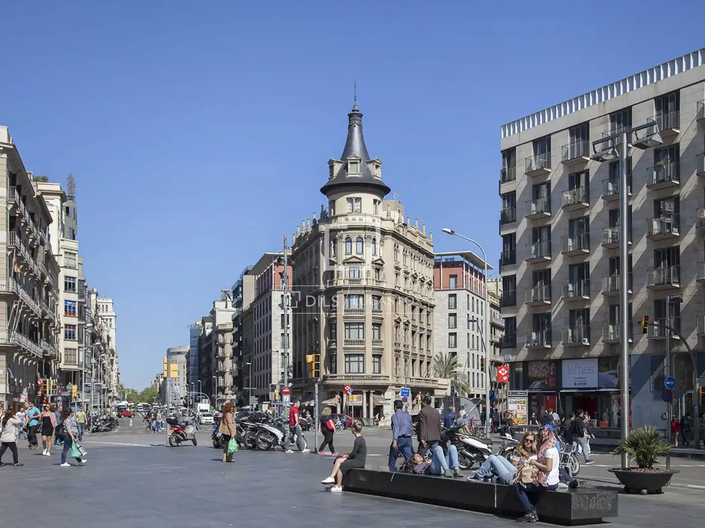 Vista exterior de Piso en venta en Barcelona con Aire acondicionado y Balcón