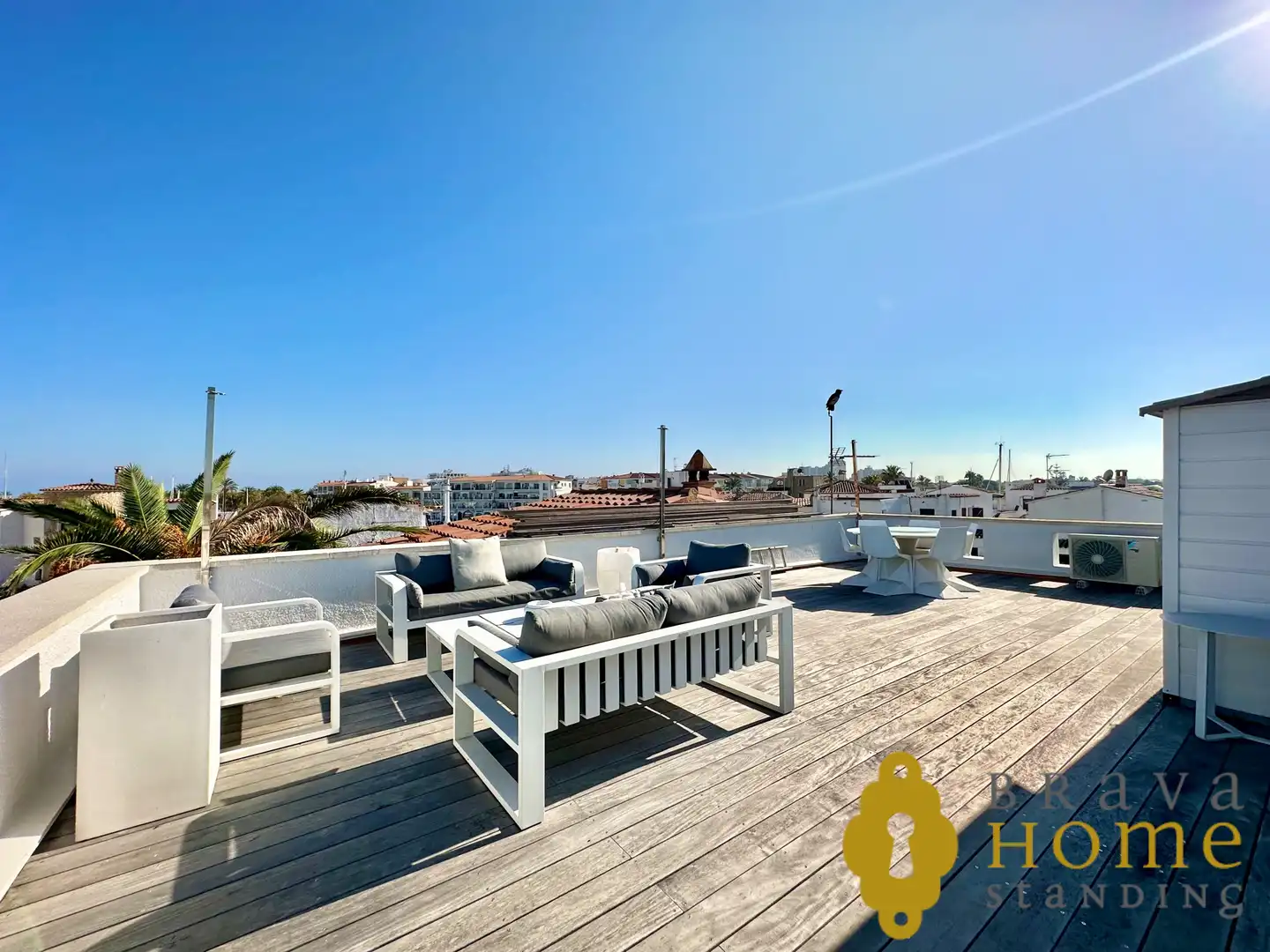 Terraza de Casa o chalet en venta en Empuriabrava con Aire acondicionado, Terraza y Piscina