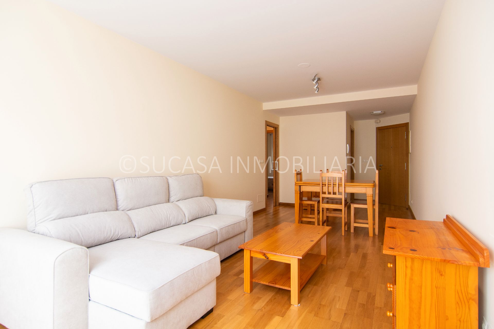 Living room of Flat to rent in Betanzos  with Heating, Furnished and Oven