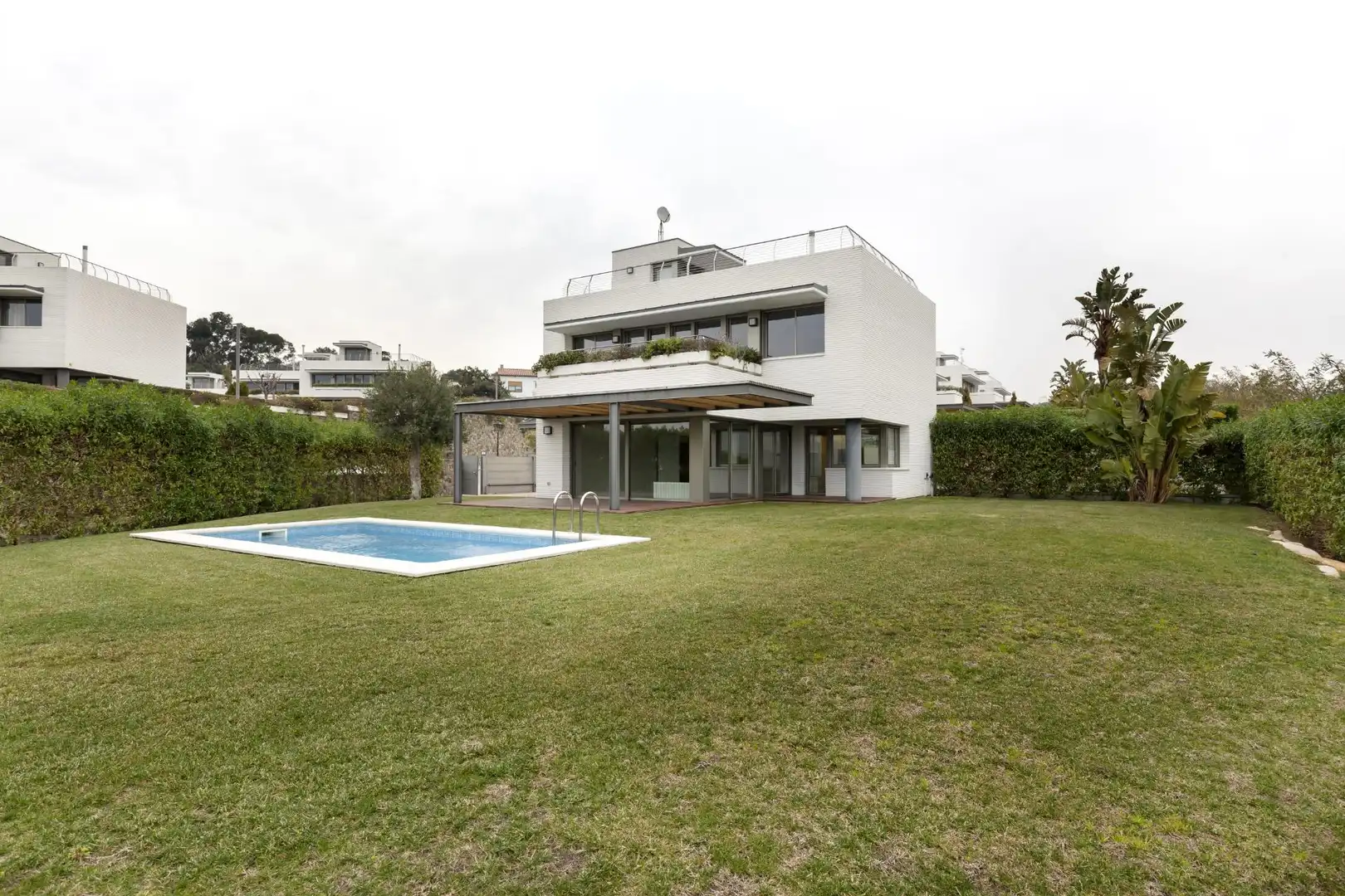 Jardí de Casa o xalet de lloguer en Sant Vicenç de Montalt amb Aire condicionat, Jardí privat i Parquet
