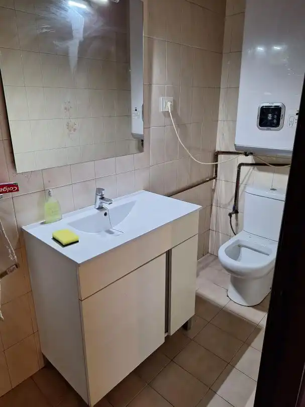 Baño de Casa adosada en venta en Markina-Xemein con Jardín privado