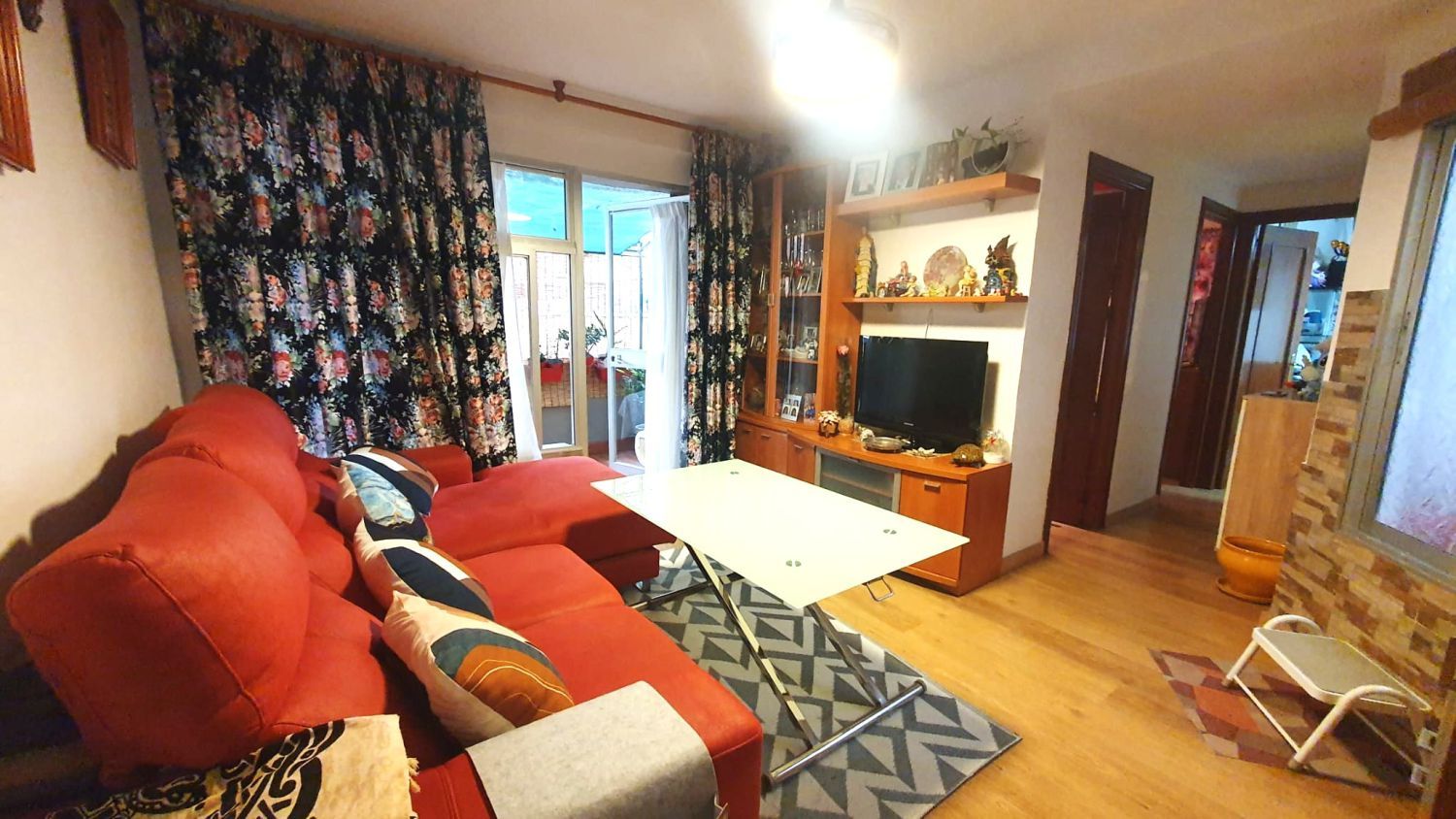 Living room of Flat for sale in Málaga Capital  with Air Conditioner, Heating and Parquet flooring