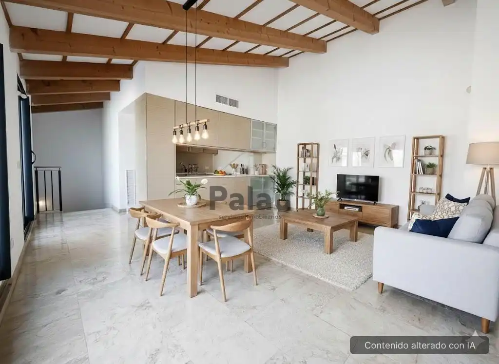 Sala d'estar de Àtic en venda en Ciutadella de Menorca amb Aire condicionat, Terrassa i Traster