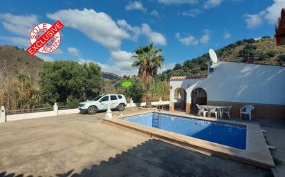 Exterior view of Country house for sale in Torrox  with Air Conditioner and Swimming Pool