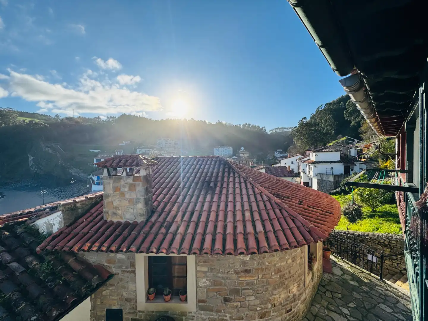 Terraza de Casa adosada en venta en Villaviciosa con Calefacción, Parquet y Amueblado