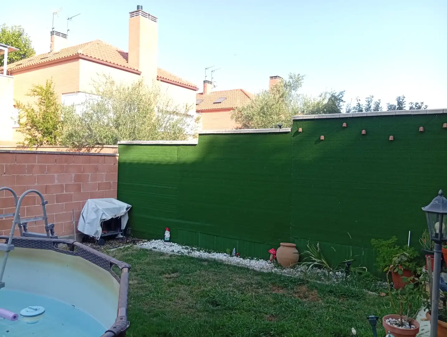 Jardí de Casa adosada en venda en Daganzo de Arriba amb Aire condicionat, Calefacció i Jardí privat