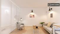 Sala d'estar de Pis de lloguer en  Barcelona Capital amb Aire condicionat, Calefacció i Moblat